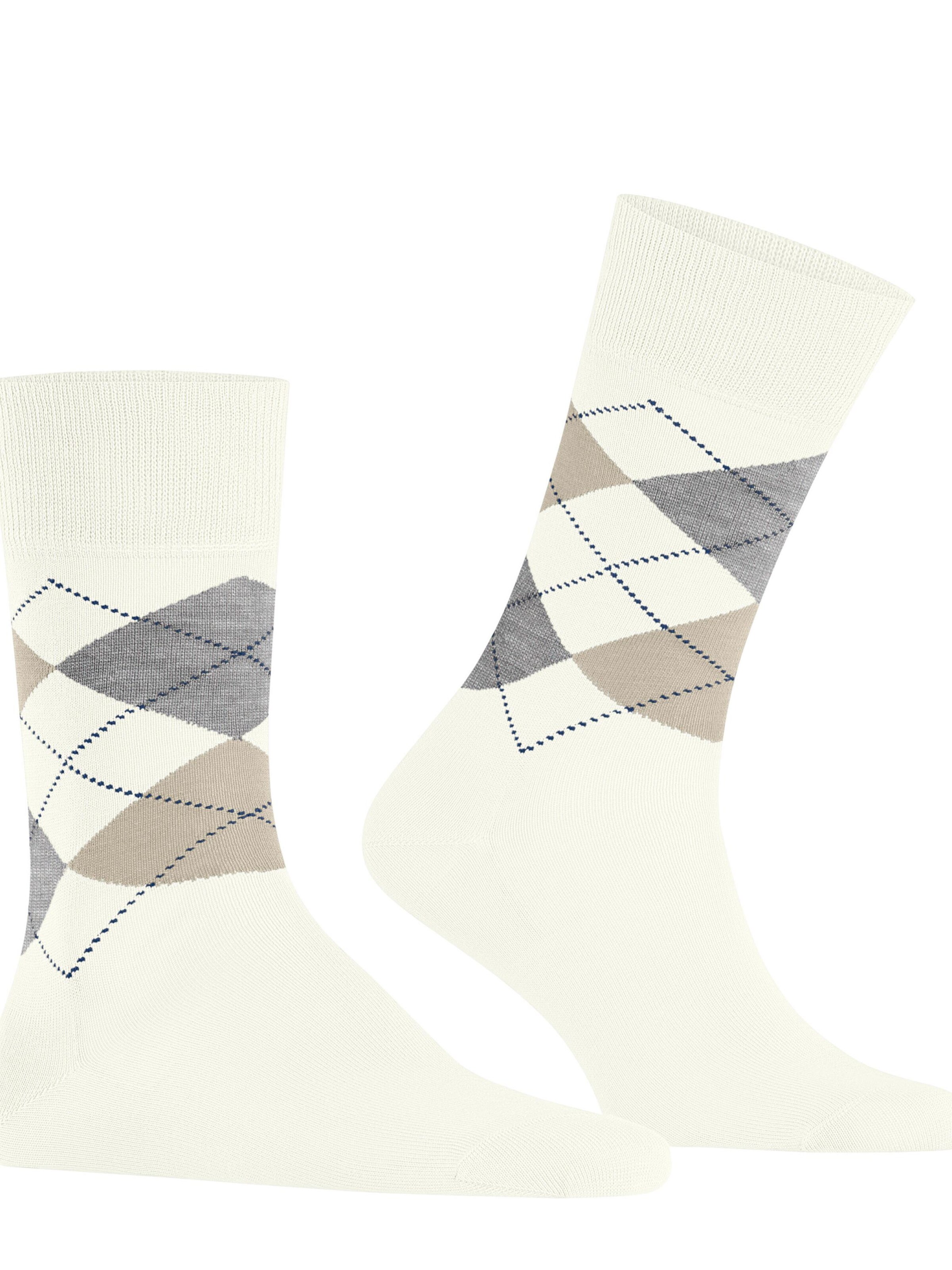 BURLINGTON Socks 'Manchester' in White