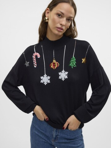 Pull-over 'NEWQUEENGUARD' VERO MODA en noir