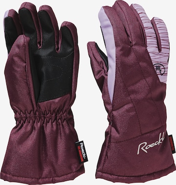 Roeckl SPORTS Athletic Gloves in Red: front