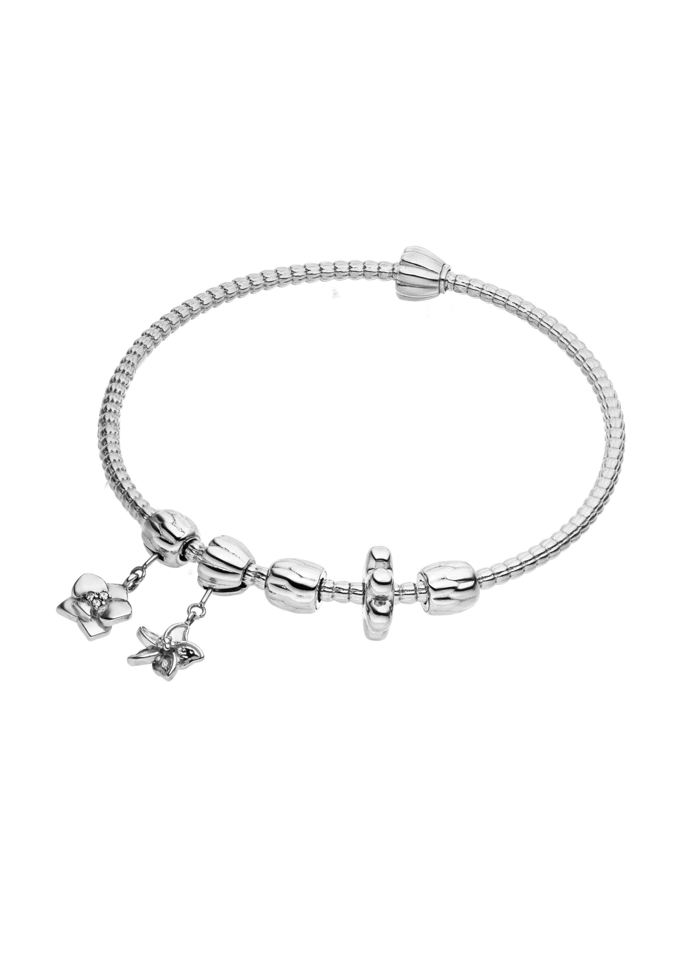 PURELEI - Pulsera 'Lei' en plata: frente