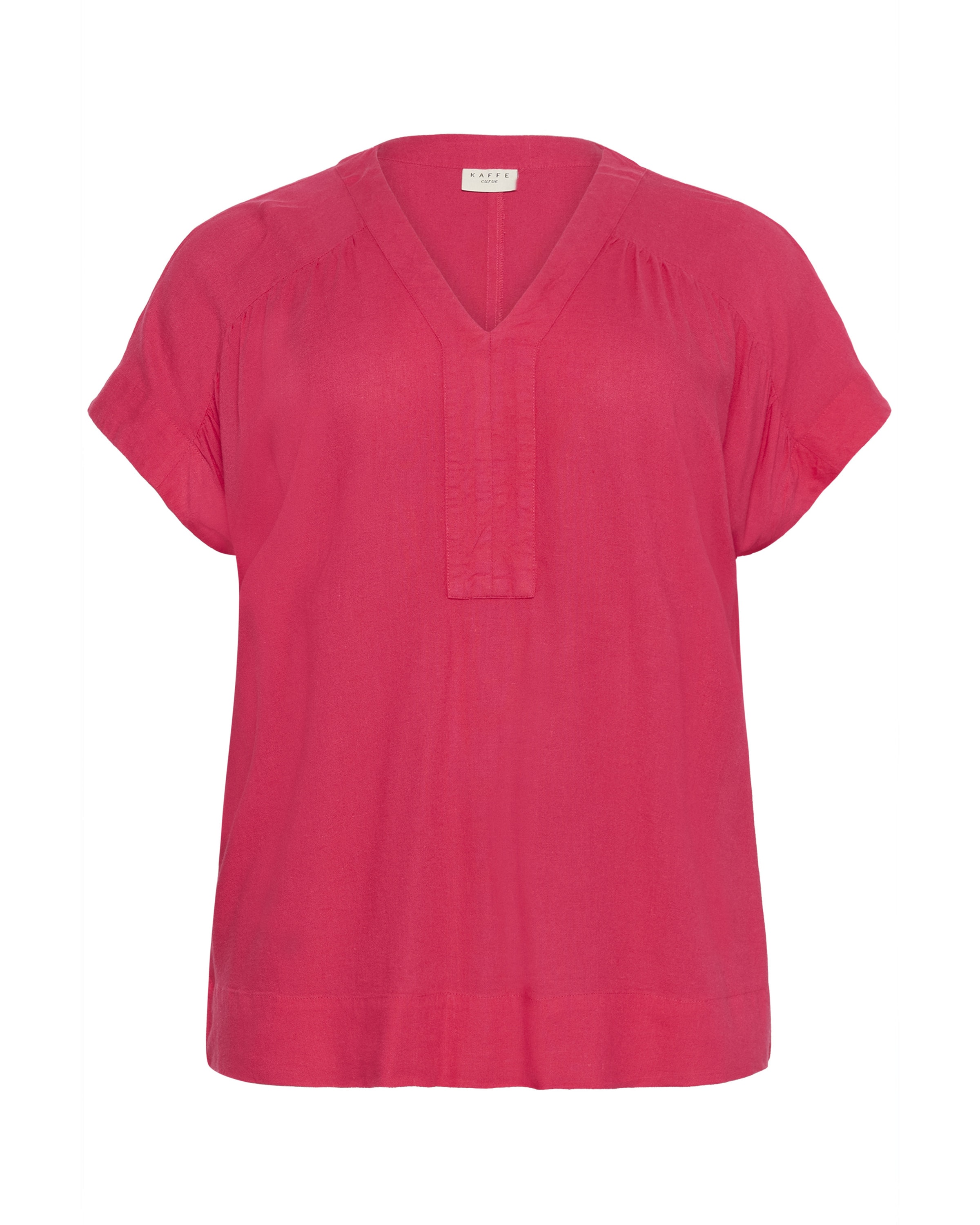 KAFFE CURVE Bluse 'KCMille' i pink: forside