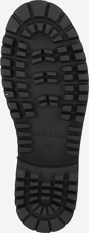 GUESS Ниски ботуши с връзки 'Odysse' в бежово