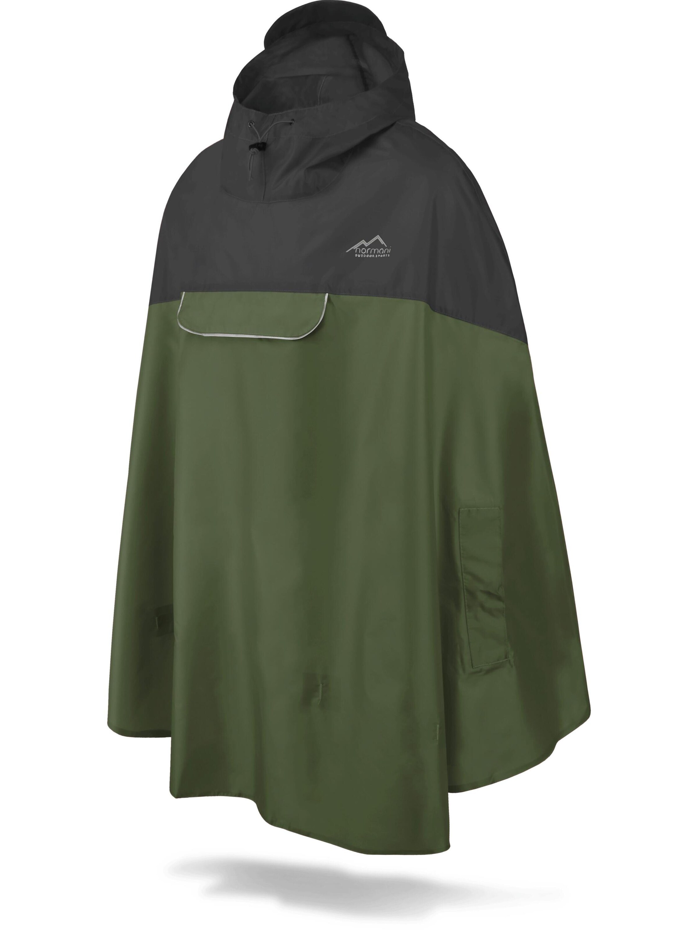 normani Functionele jas 'Cherrapunji' in Groen