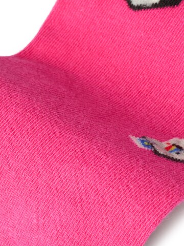 Von Jungfeld Socks 'RETRO ICONS' in Pink