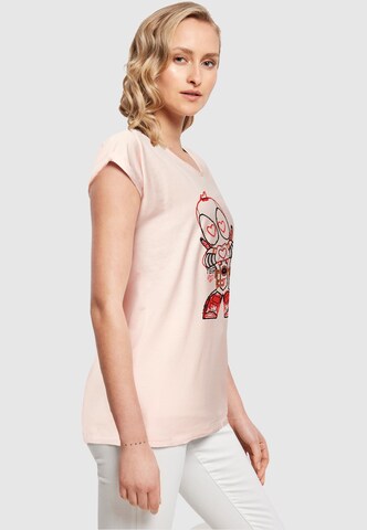 ABSOLUTE CULT Shirt ' Love Beam' in Pink