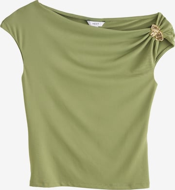 Next T-Shirt in Grün: Vorderseite