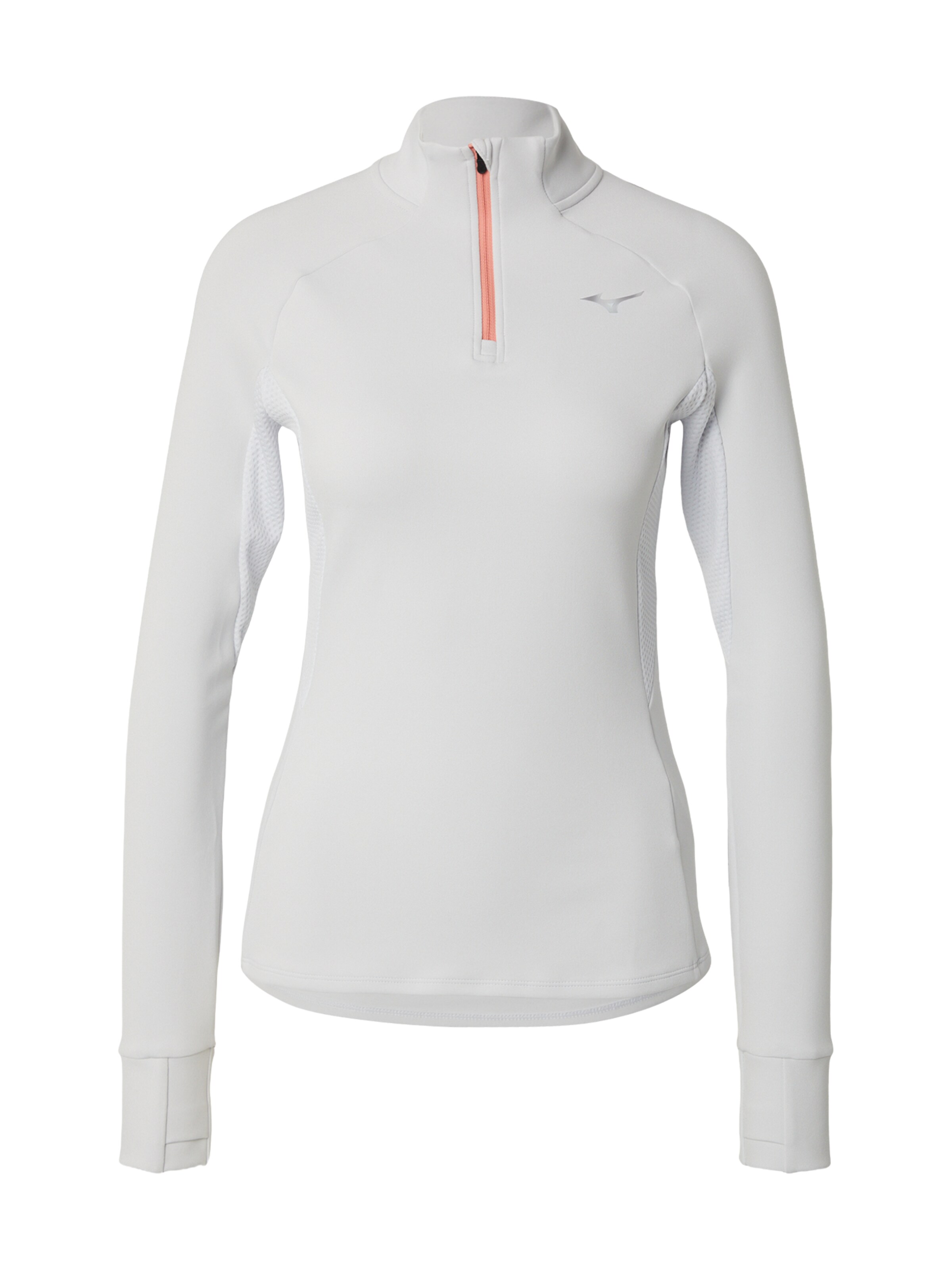 MIZUNO Λειτουργικό μπλουζάκι σε λευκό: μπροστά