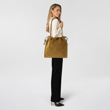 Coccinelle Schoudertas 'Dulse' in Groen