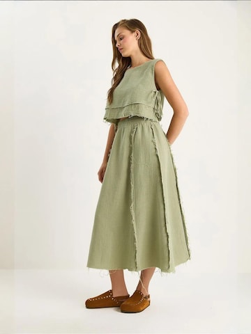 Tailleur di Bianco Lucci in verde