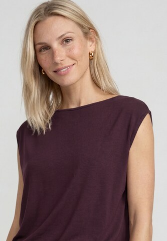 STREET ONE Shirt in Purple: front