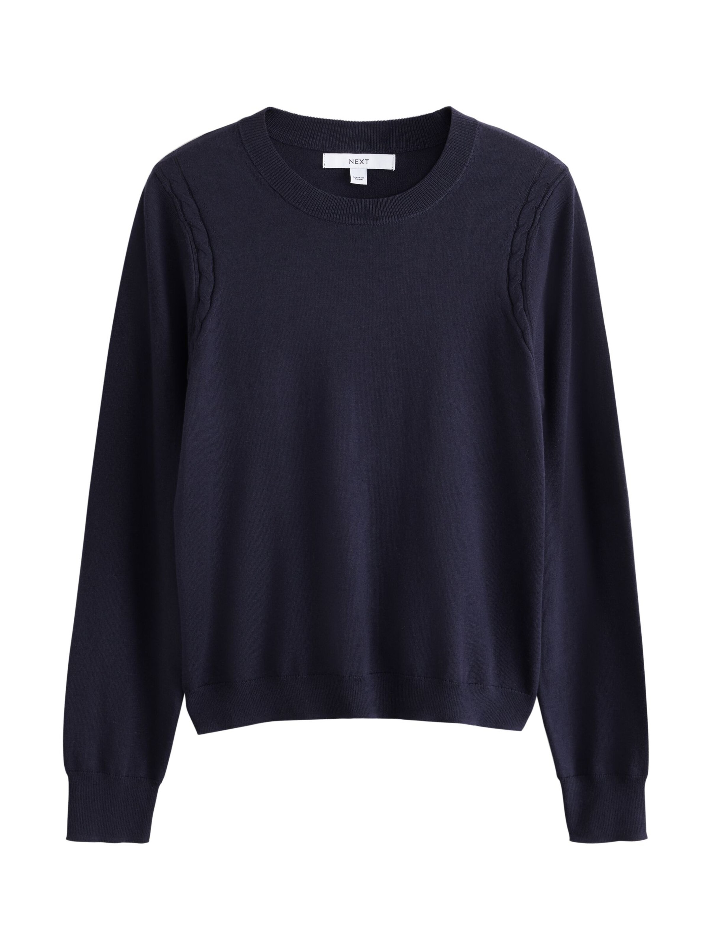 Next Sweater in Blue: front