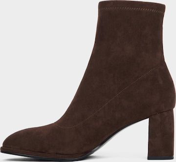 Estro Ankle Boots '24123-563' in Braun: Vorderseite