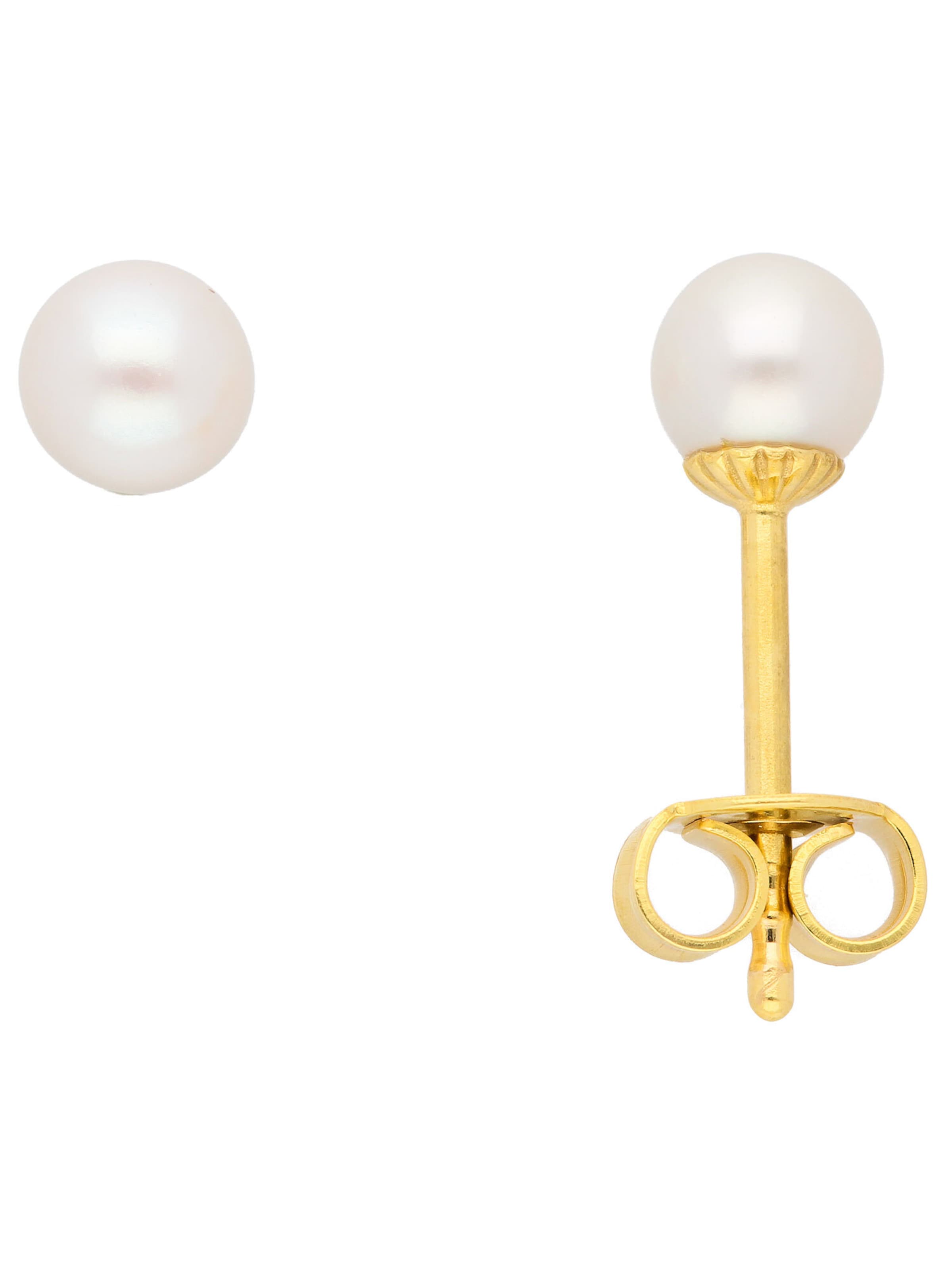 Adelia´s Ohrringe in Gold: Vorderseite