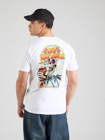 Tricou 'BOUYA CLASSIC' de la VANS pe alb: față