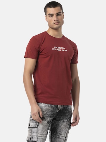CIPO & BAXX Shirt 'CT827' in Red