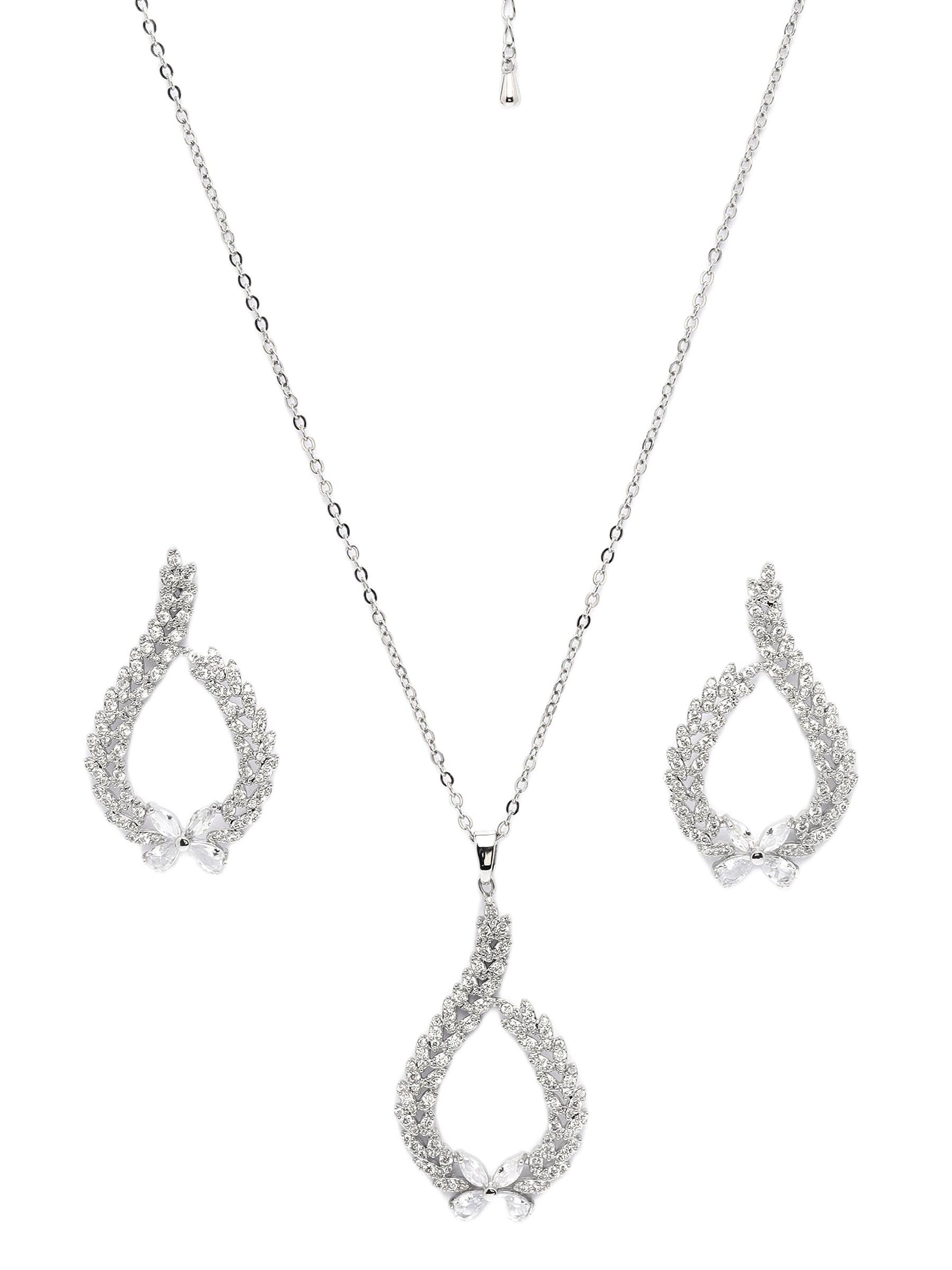 AVANT-GARDE PARIS - Conjunto de joyería 'Filipaa' en plata