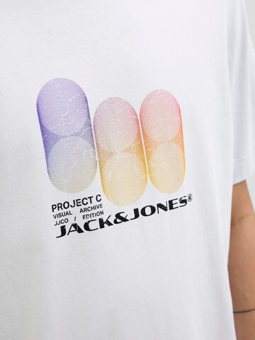 T-Shirt Jack & Jones Plus en blanc