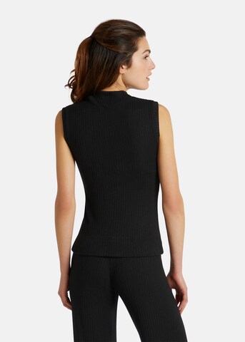 Nicowa Knitted Top 'Nizona' in Black