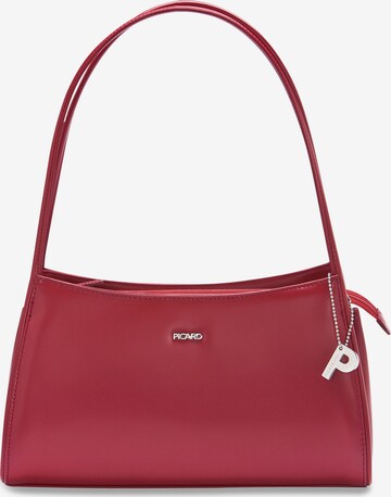 Borsa a spalla 'Berlin' di Picard in rosso: frontale