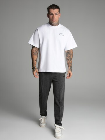 SikSilk T-Shirt in Weiß