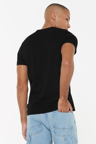 Harlem Soul T-Shirt V-Neck, 2er-Pack in Schwarz
