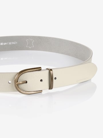 Ceinture 'SYLKE' TOM TAILOR en blanc