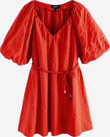 raudona Next Vasarinė suknelė: priekis