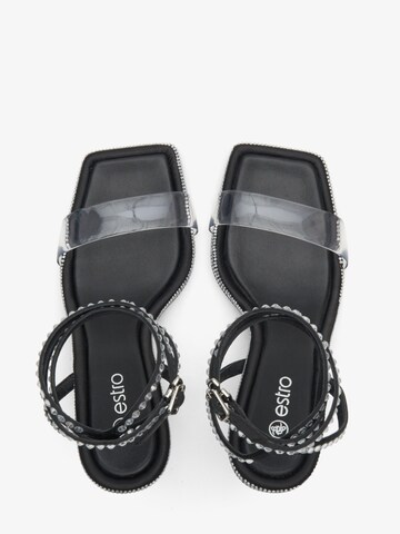Estro Sandaal '2238-12' in Zwart