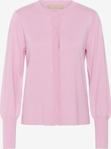 CULTURE Cardigan 'Annemarie' i pink: forside