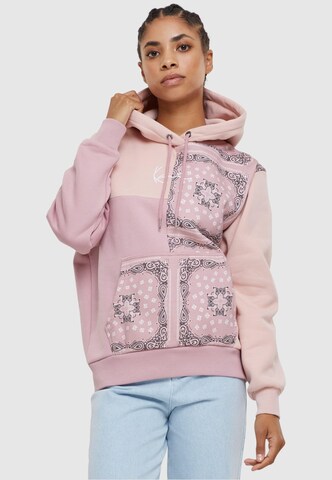 Karl Kani Sweatshirt in Pink: Vorderseite