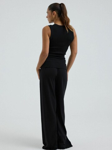 Seamless Basic Top ' Wooly ' – černá