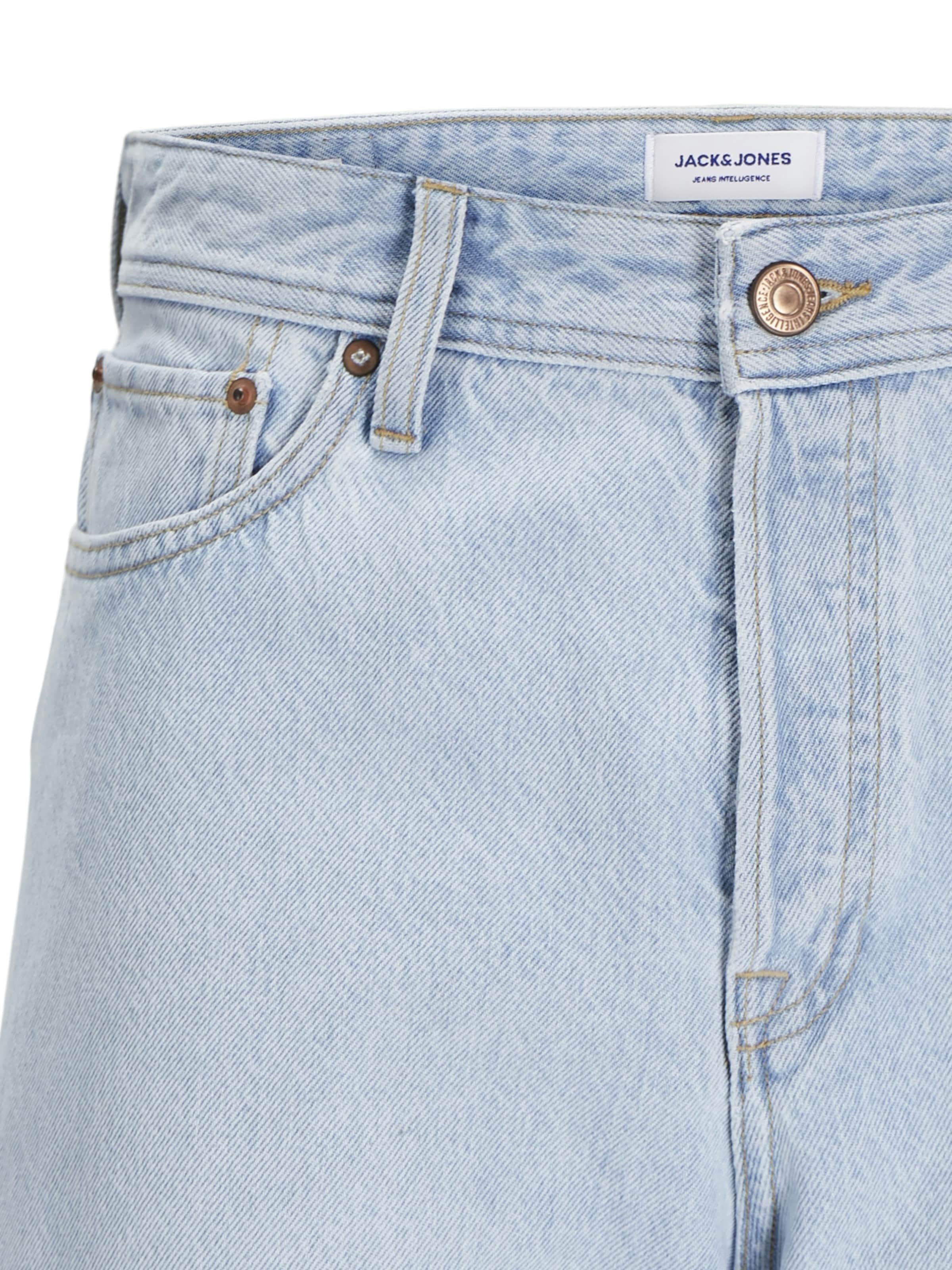 JACK & JONES Loosefit Jeans in Blau