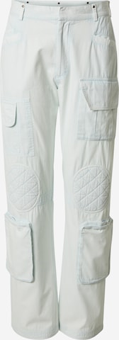 Luka Sabbat for ABOUT YOU Loose fit Cargo Pants 'Tamino' in White: front