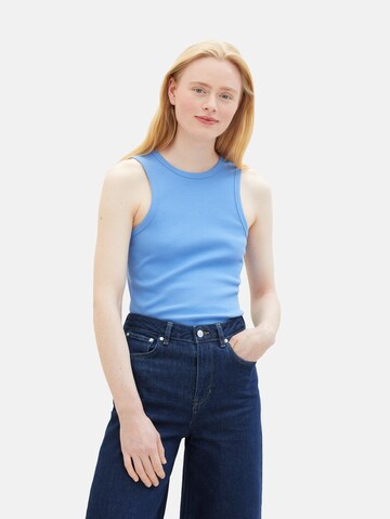 TOM TAILOR DENIM Top – modrá