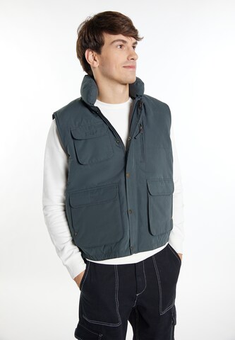 Gilet di MO in grigio: frontale