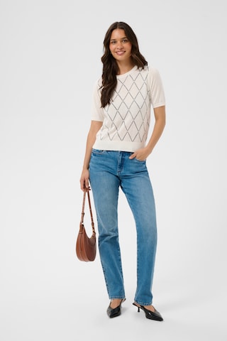 Pull-over 'KAnora Harlequin' Kaffe en blanc