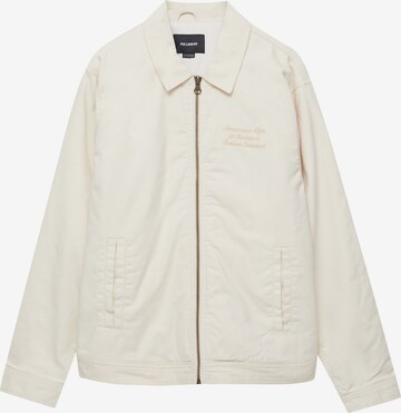 Veste mi-saison Pull&Bear en blanc : devant