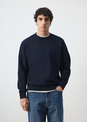 MANGO MAN Sweatshirt 'Nole' in Blue: front