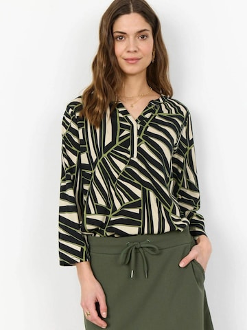 T-shirt Soyaconcept en vert : devant