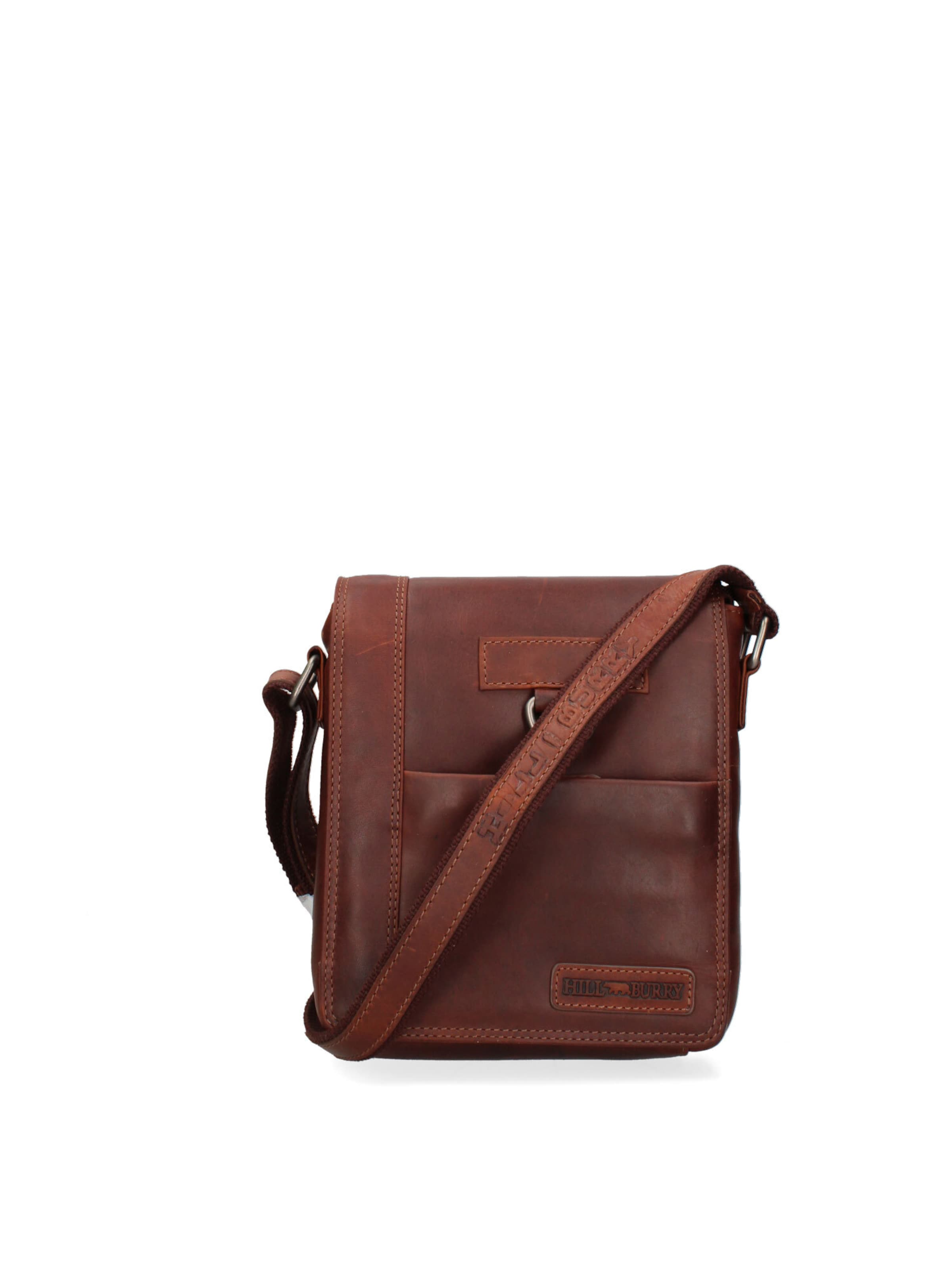 Borsa a tracolla di HILL BURRY in marrone: frontale