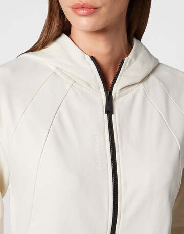 Plein Sport - Sudadera con cremallera en beige