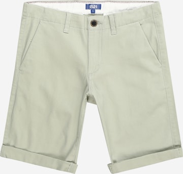 Jack & Jones Junior - Calças 'DAVID' em verde: frente