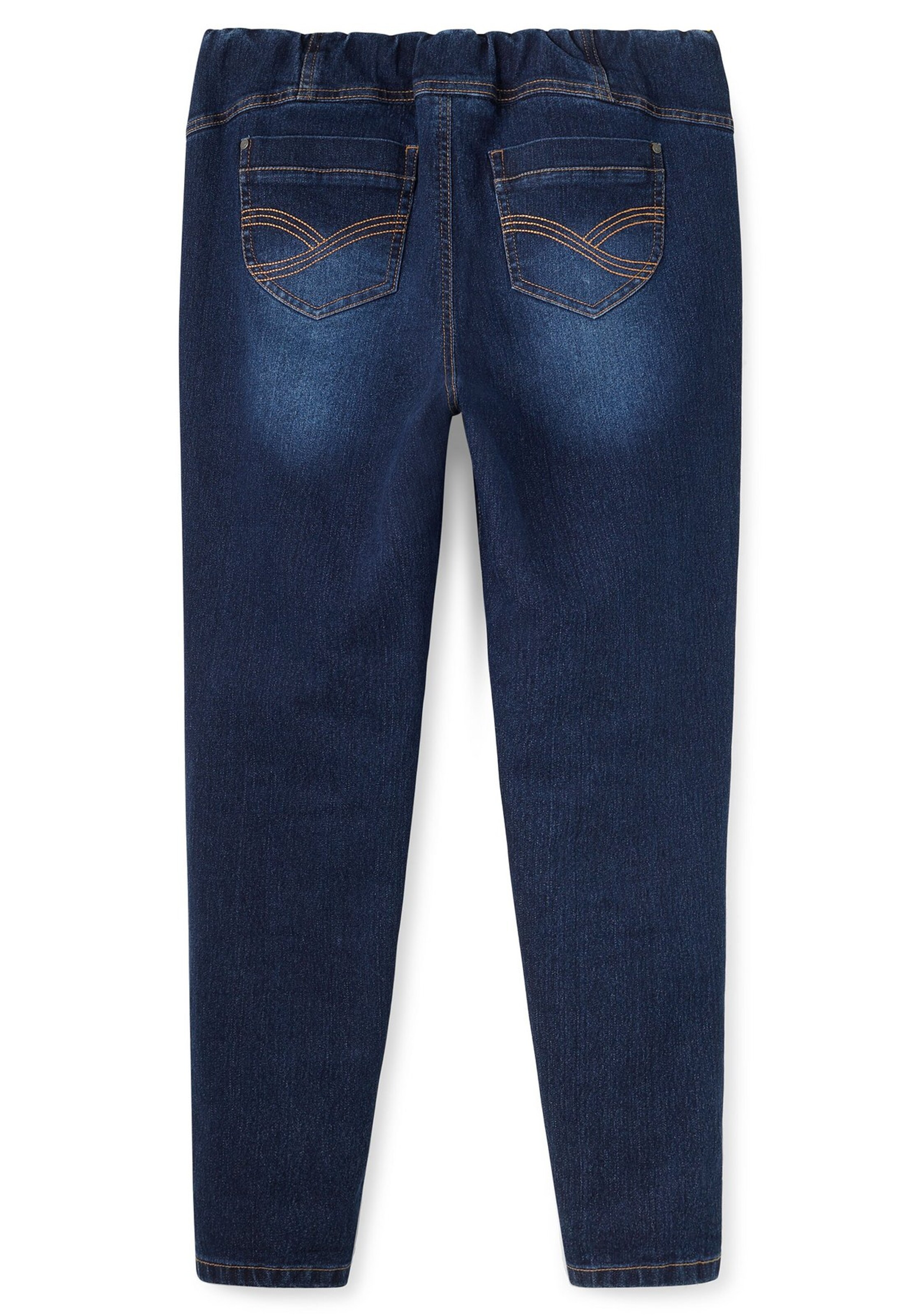 SHEEGO Skinny Jeggings in Blau