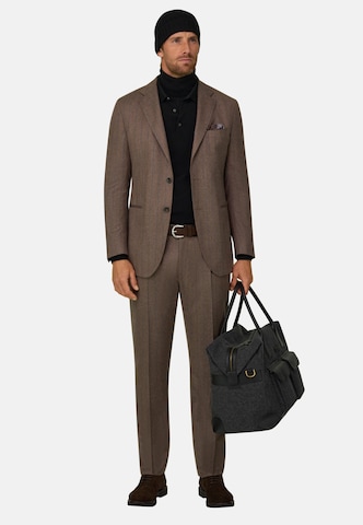 Boggi Milano Regular Suit in Brown