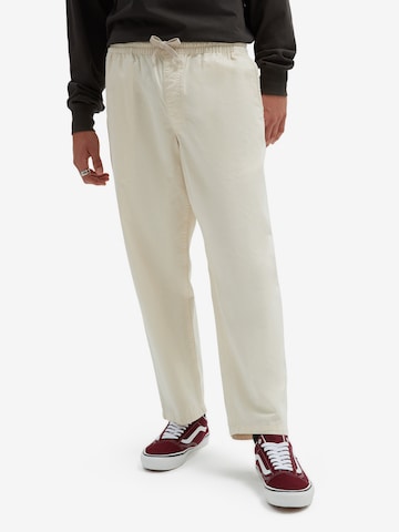 VANS - regular Pantalón en blanco: frente