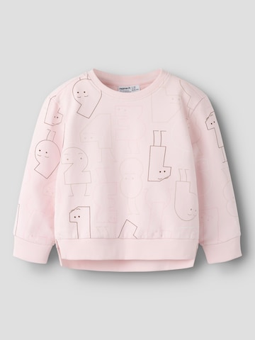 NAME IT Sweatshirt 'NMFOLYDIA' in Pink