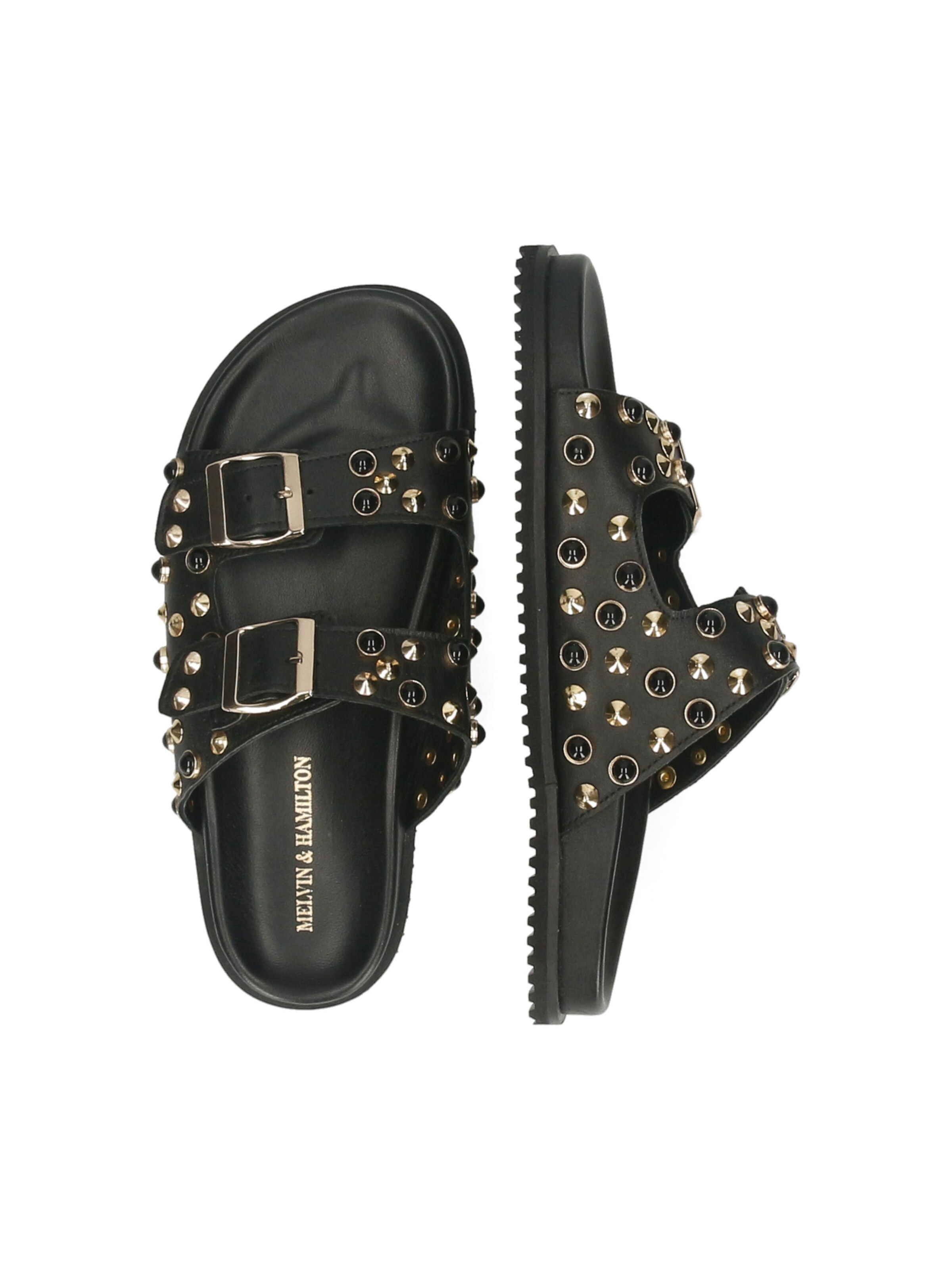 MELVIN & HAMILTON Mules 'Eve 1' in Black