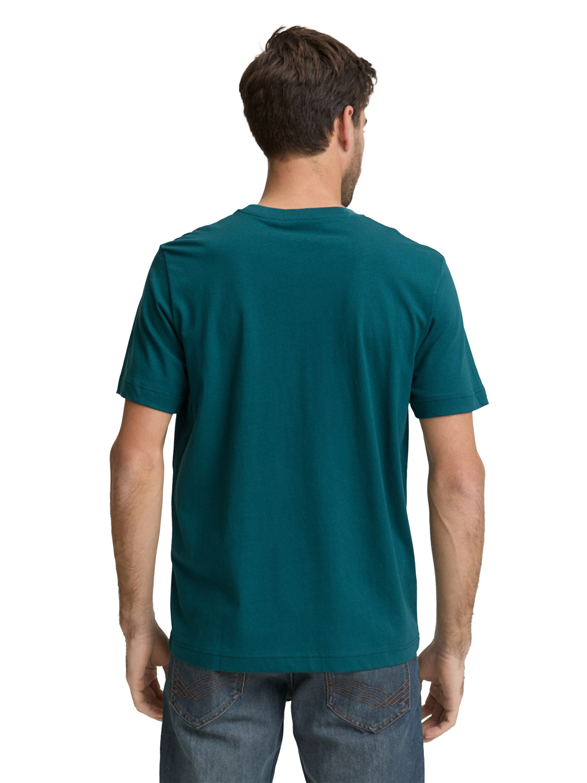 TOM TAILOR - Camiseta en verde
