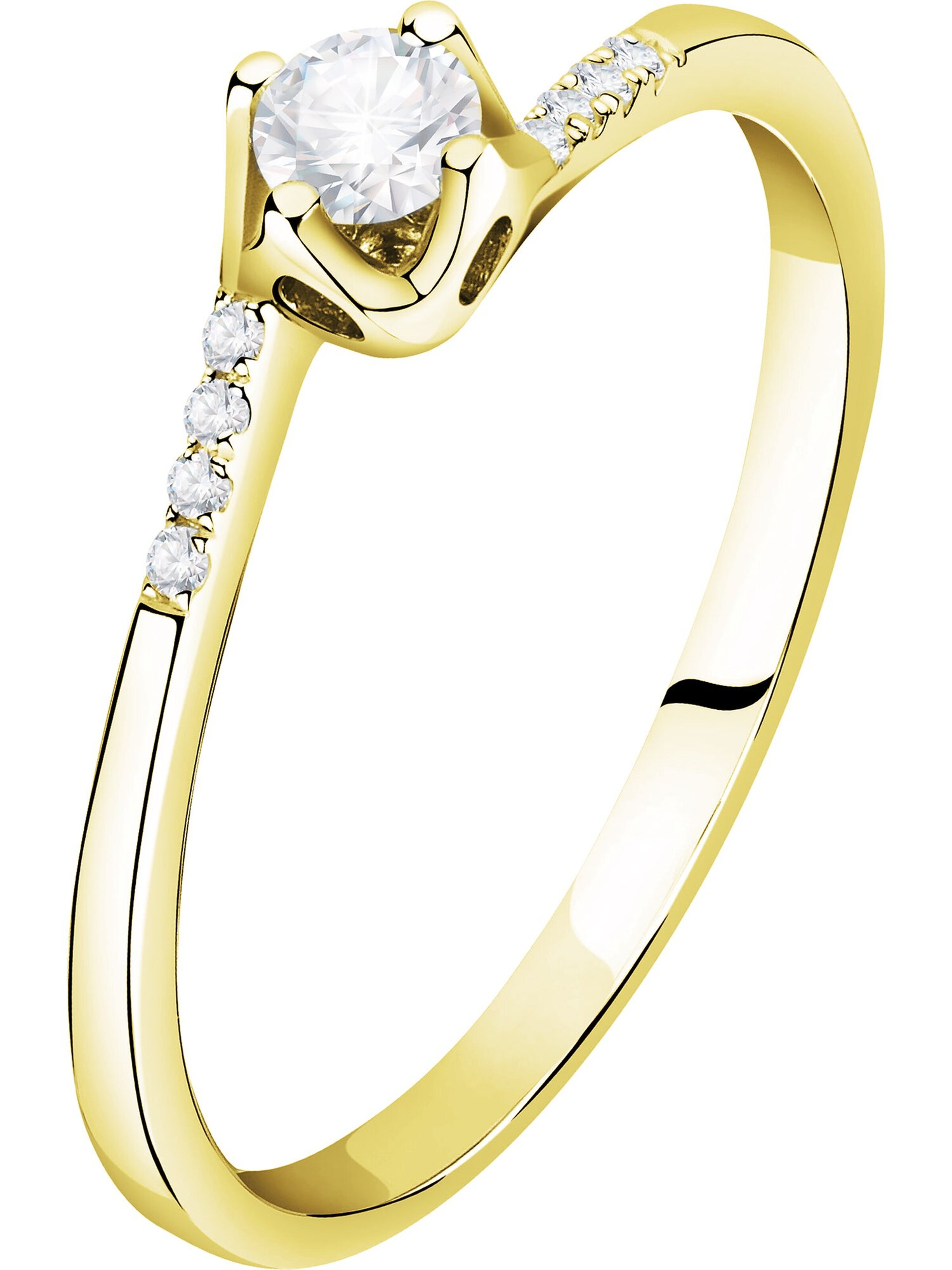 CHRIST Ring in Gold: Vorderseite