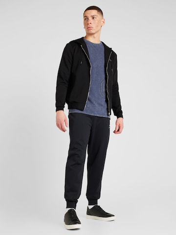 ANTONY MORATO Zip-Up Hoodie in Black